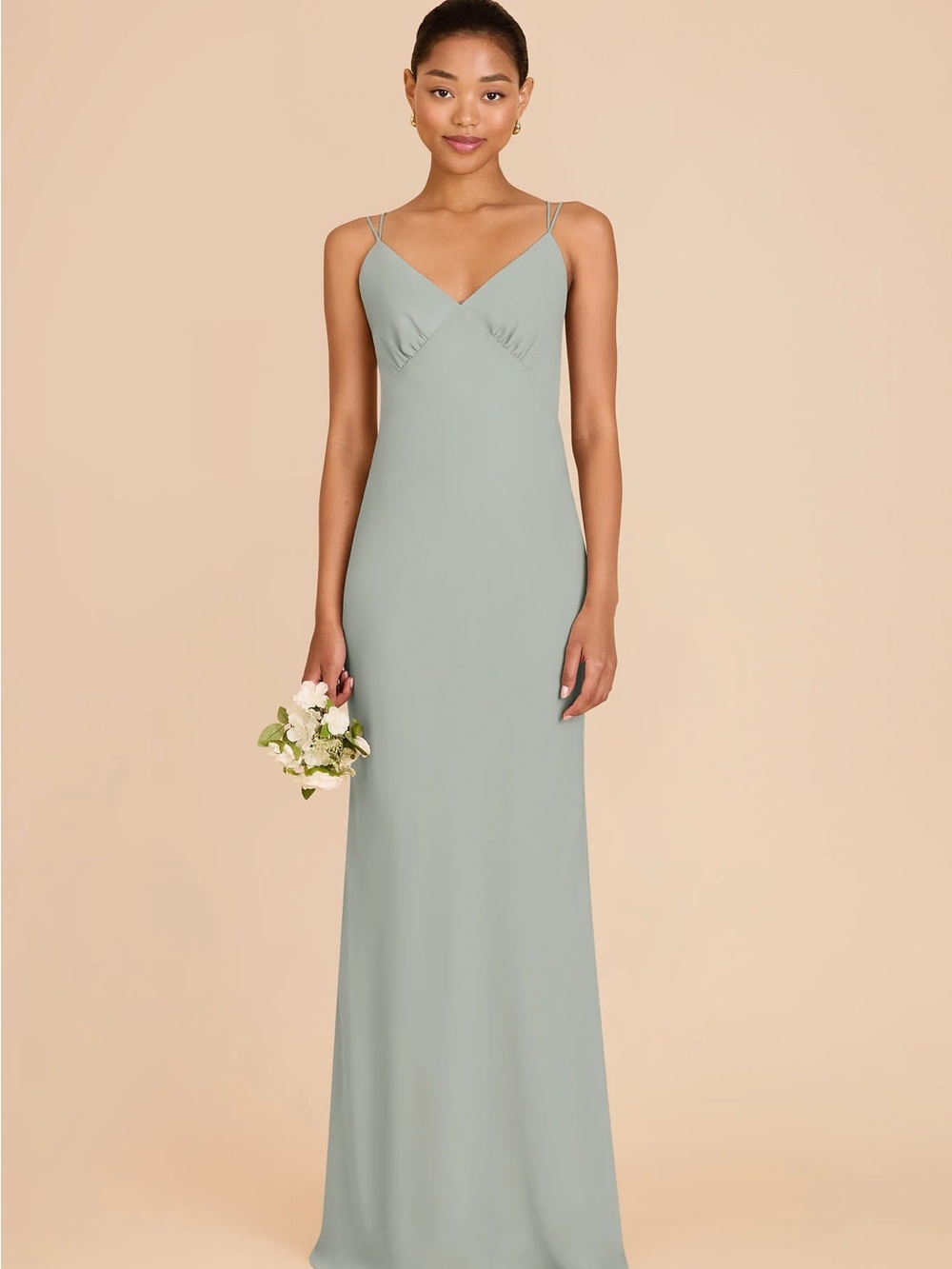 Birdy Grey Dasha Chiffon Dress Sage Maxi Dress